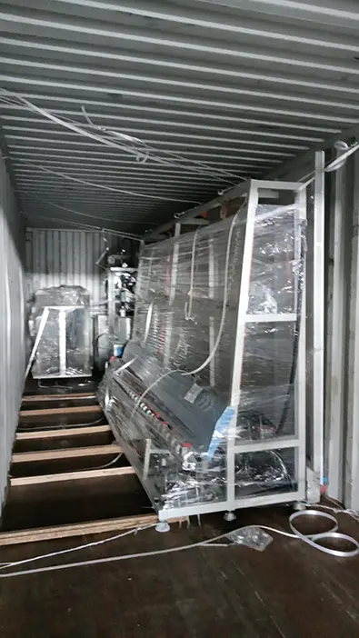 Insulating glass production line