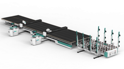 Stained CNC Glass Cutting Machine